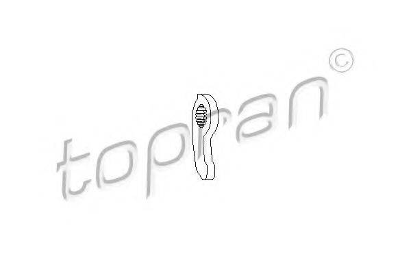 Поворотна вилка, система зчеплення TOPRAN 109641