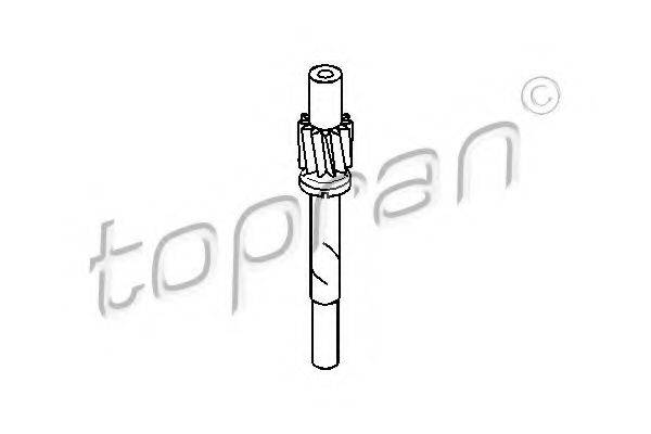 Трос спідометра TOPRAN 107400