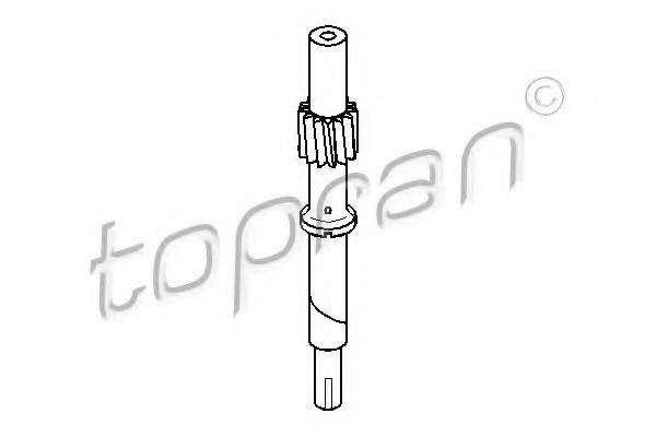 Трос спідометра TOPRAN 107402