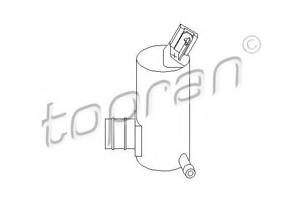 Водяной насос, система очистки окон TOPRAN 300345